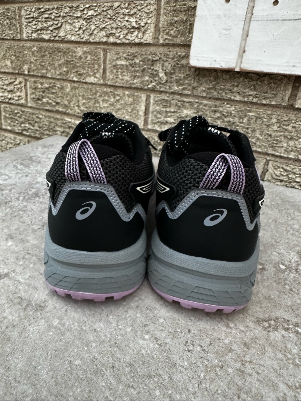 ASICS Women's Gel-Venture 8 Trail Shoes, 8.5 US Black/lavender - Picture 4 of 8